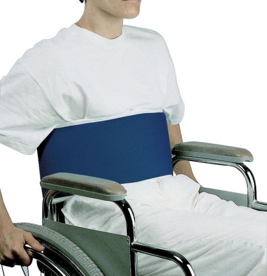Bauchgurt für Rollstühle mit Klettverschluss